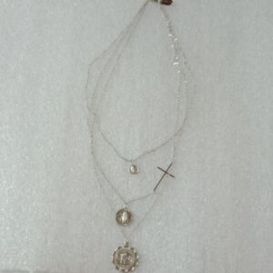 Sterling Silver Tommasini Rosary Necklace #A422